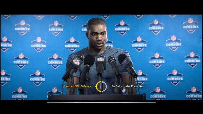 madden 20 face of the franchise media questions