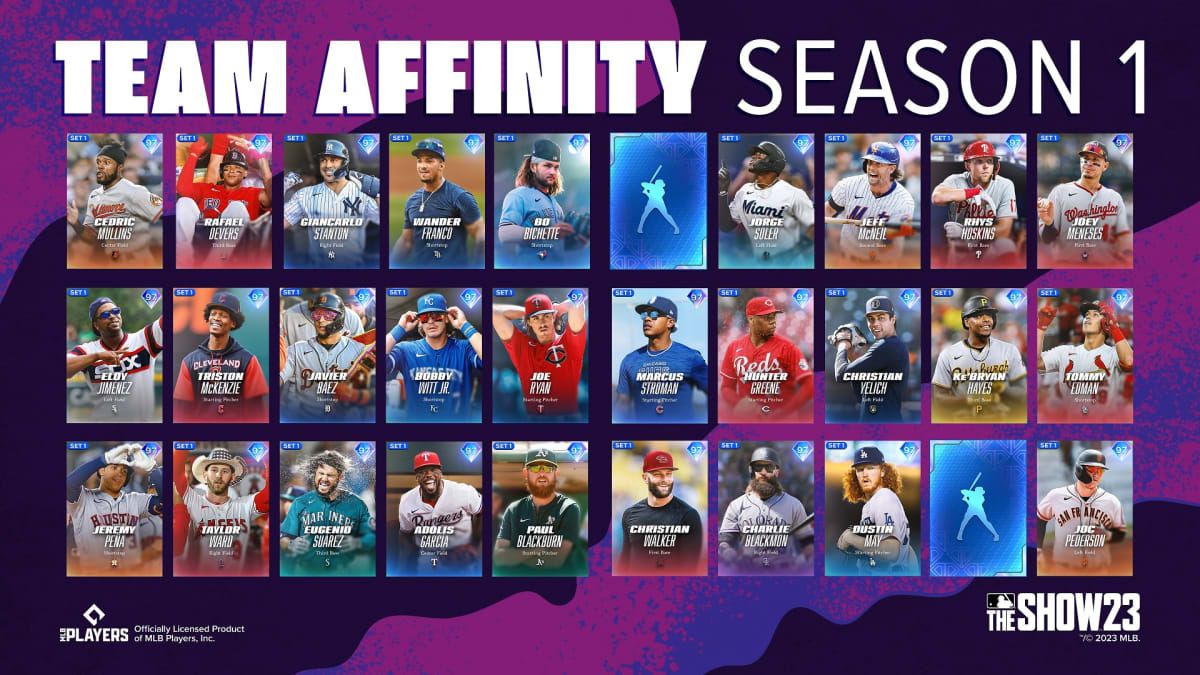 MLB The Show 23 Team Affinity Season 1