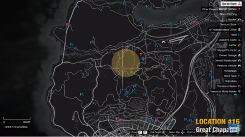 GTA Online Treasure Hunt  ALL 20 Clue Locations