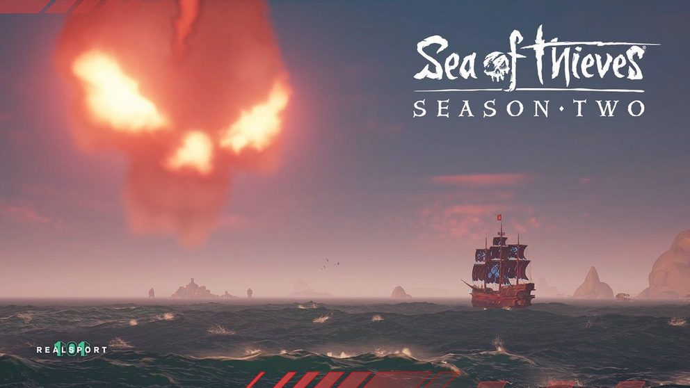 Latest Sea Of Thieves Season 2 Downtime Over New Cosmetics Skeleton Fort World Event Pvp Outposts And More - roblox galleons is dead