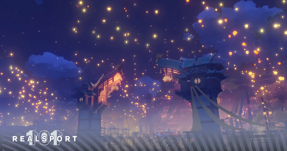 A screenshot from the Fleeting Colors in Flight Event Cutscene Animation: "Age of Flowing Hues" | Genshin Impact