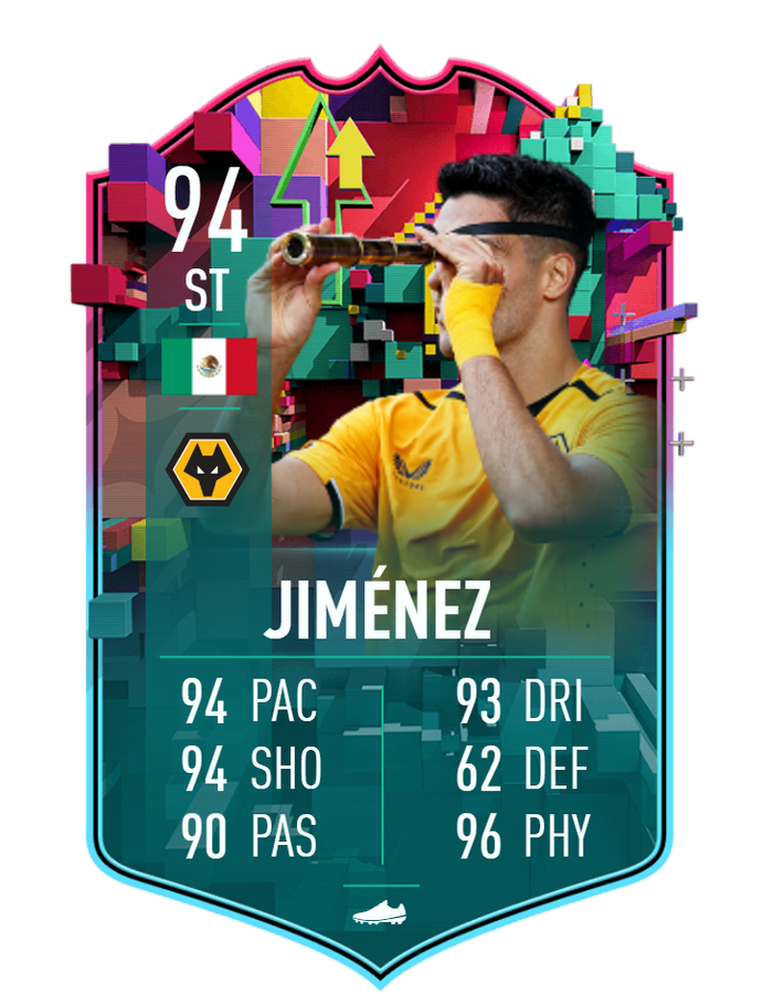 Level Up Raul Jimenez player pick (boosted)