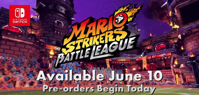 Mario Strikers Battle League pre order release date info