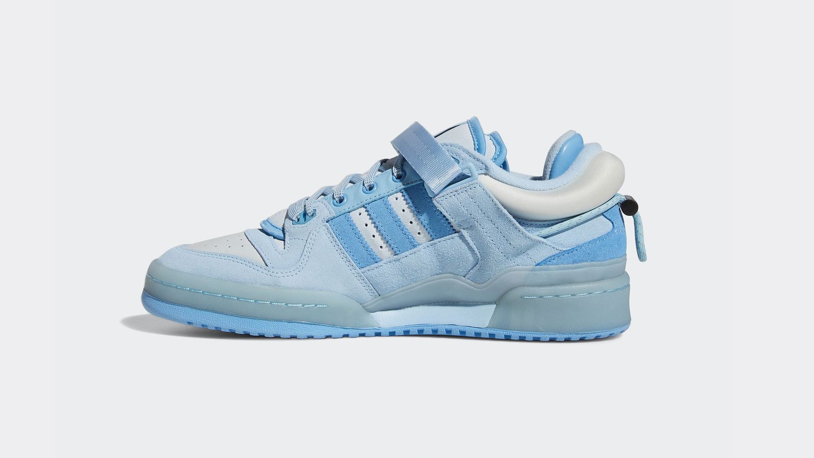 Bad Bunny x adidas Forum Buckle Low Blue OUT NOW: Release date, price ...