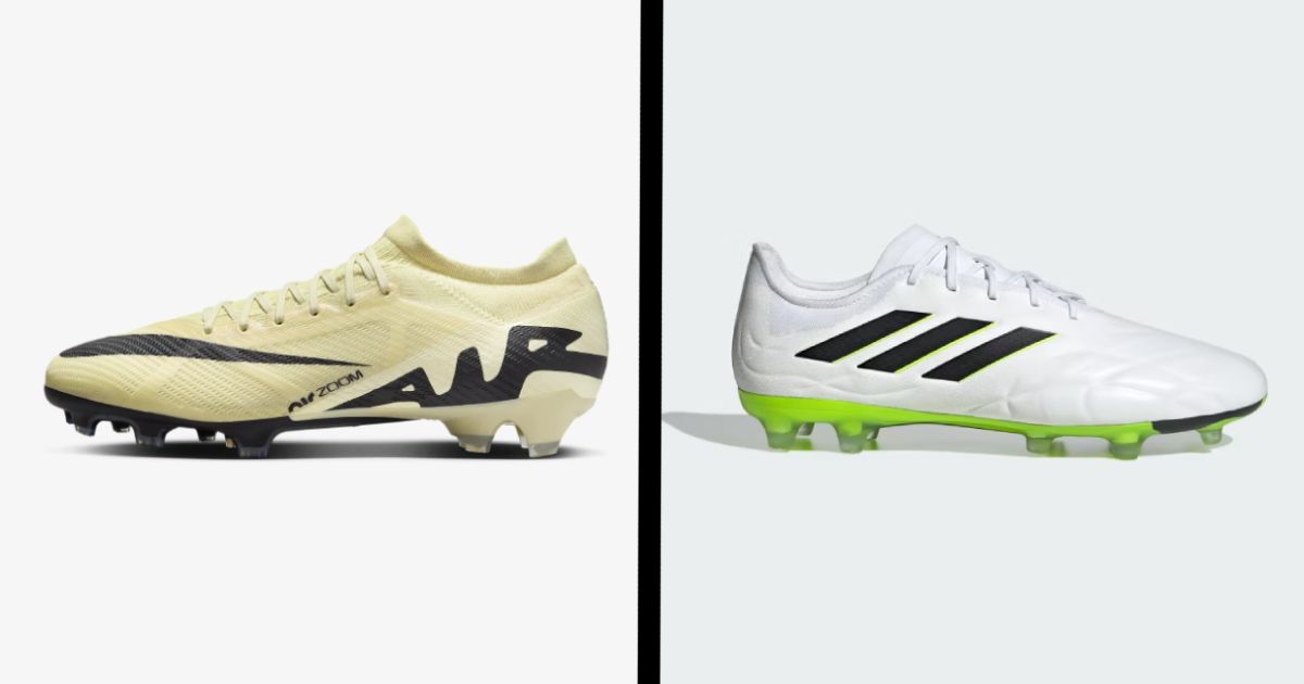 Nike vs hotsell adidas football boots