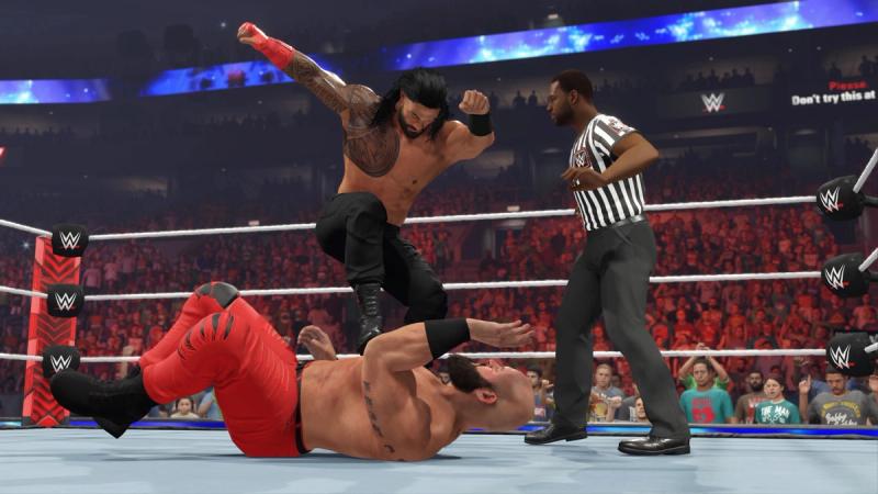 WWE 2K23 PS4 vs. PS5 Comparison (John Cena vs. Roman Reigns) 