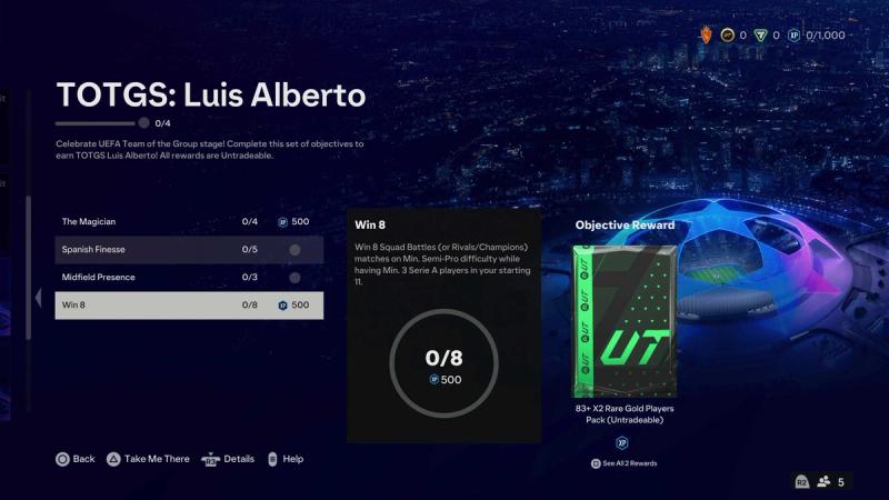 FIFA 24: How to complete the FC 24 TOTGS Luis Alberto's Objectives  Challenge? : r/FIFANEWS
