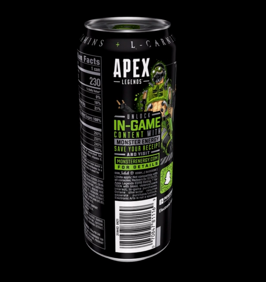 Apex Legends and Monster collaboration