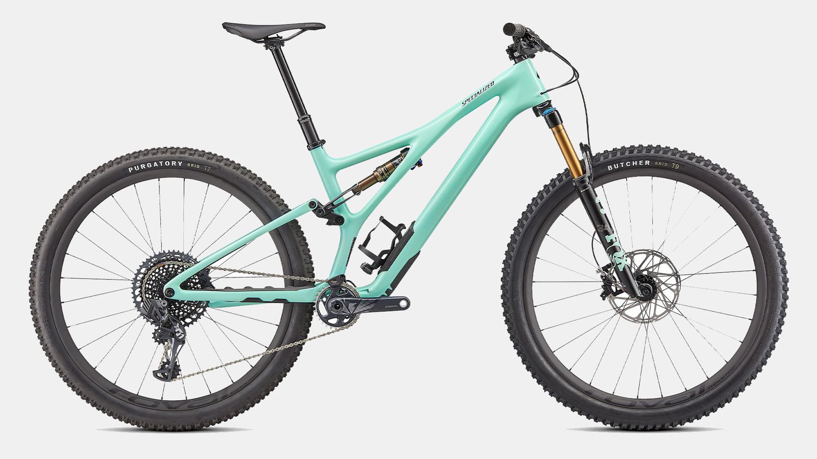 Best mountain bike Specialized product image of a Gloss Oasis coloured bike