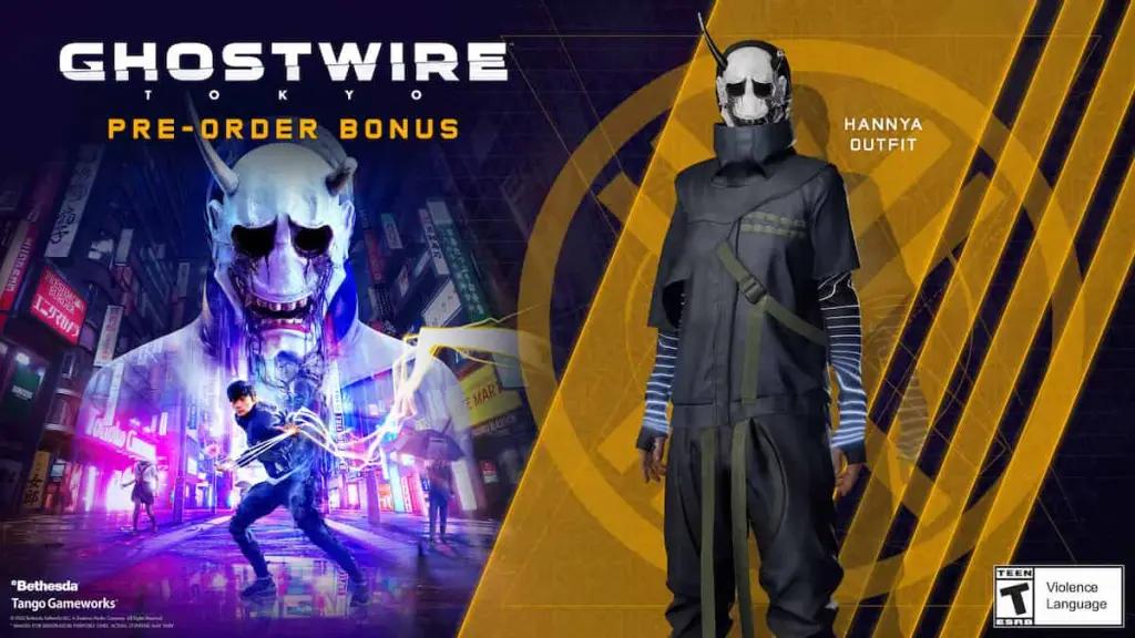 Ghostwire Tokyo pre-order bonus