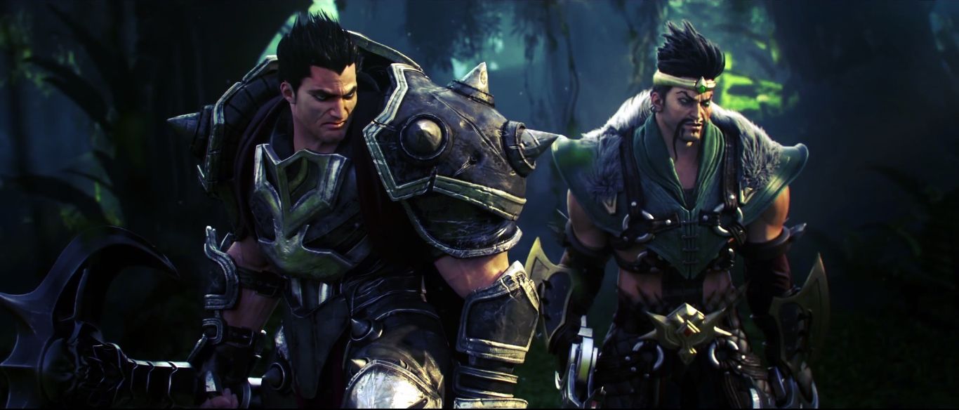 Draven and Darius from League of Legends