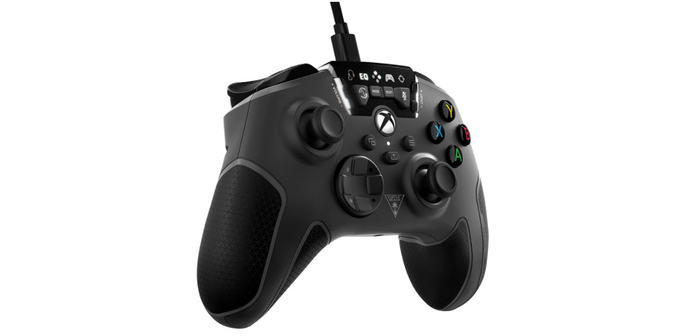 Best controller for Halo Infinite Turtle Beach product image of a black Xbox controller with textile grips.