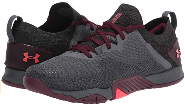 Best gym shoes Under Armour product image of pair of Szare coloured gym shoes