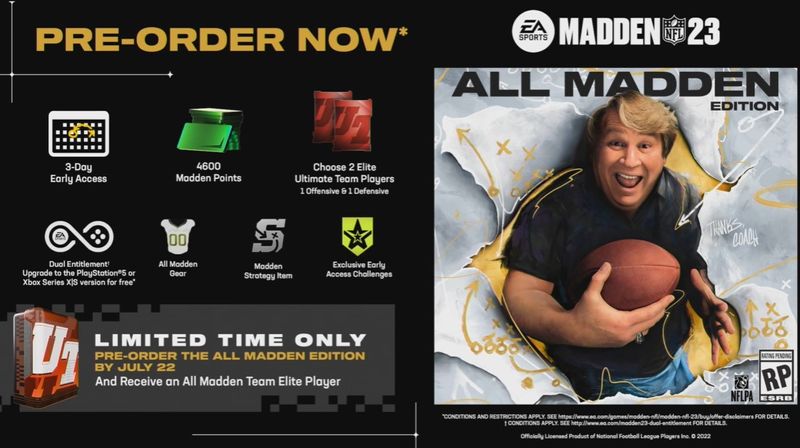 release date madden 23