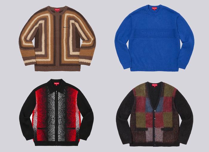 Supreme Spring/Summer 2022 Sweater Collection.