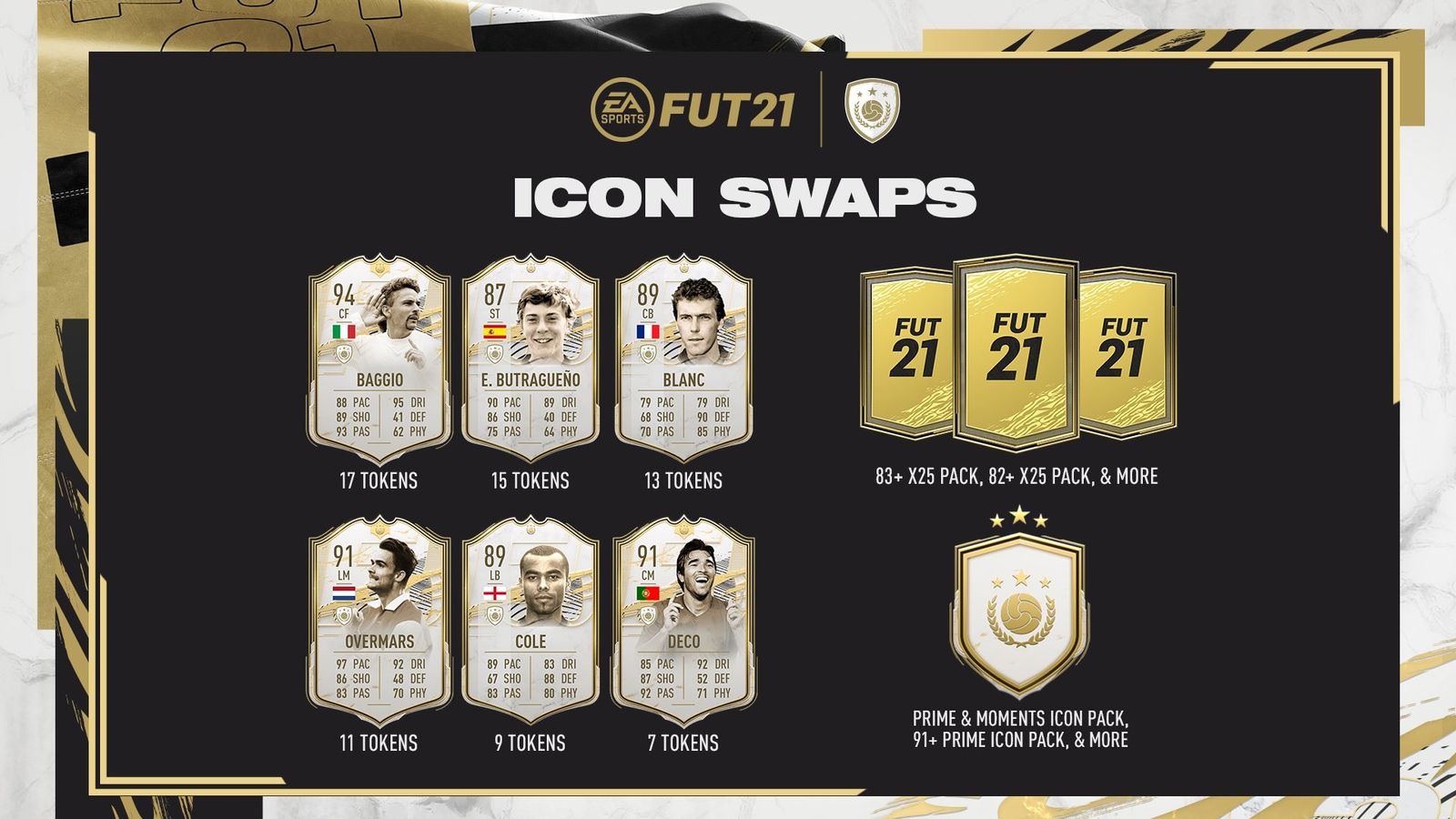 Icon Swaps 2 FIFA 21 ultimate team