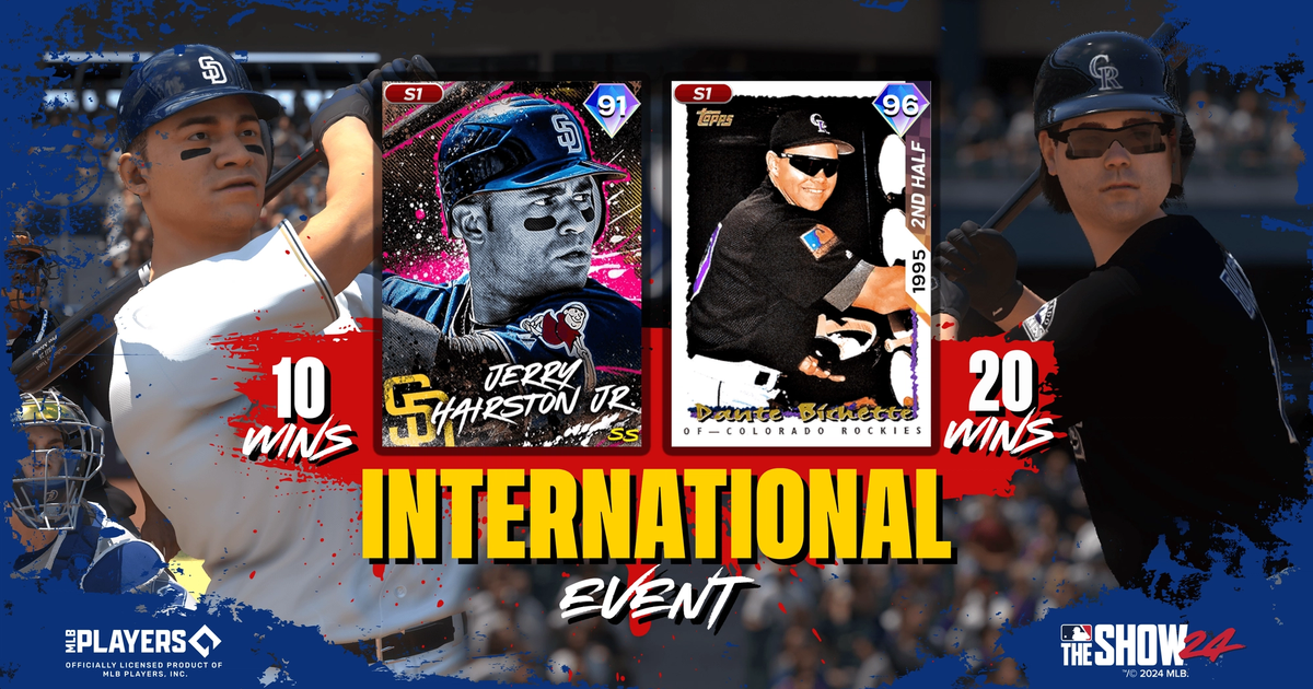 MLB The Show 24 International Event Cover