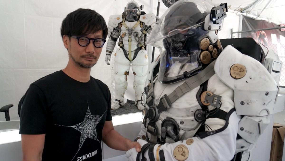 An image of Overdose developer Hideo Kojima stood next to the Kojima Productions mascot.