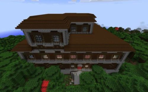 minecraft mansions