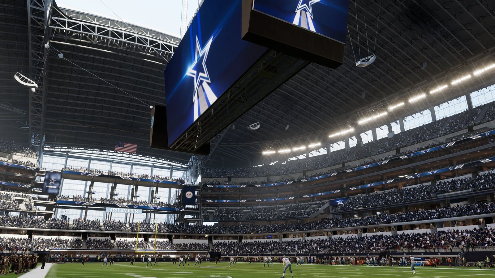 Madden 22 home field advantages advantage dynamic gameday cowboys jumbo tron jumbotron