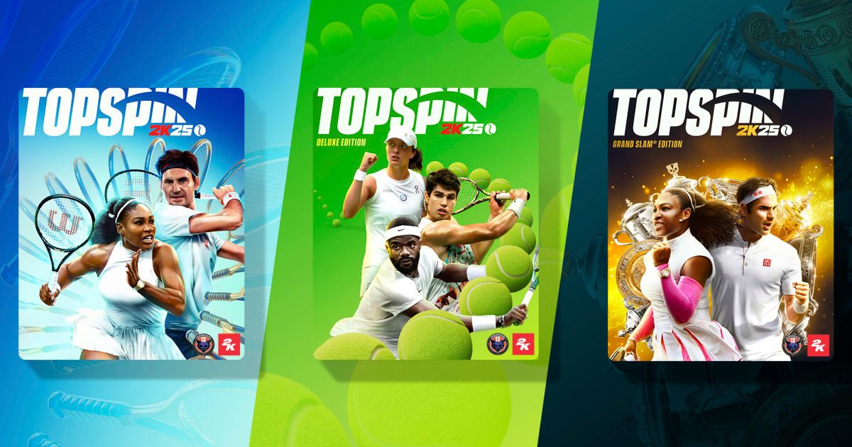 TopSpin 2K25 covers