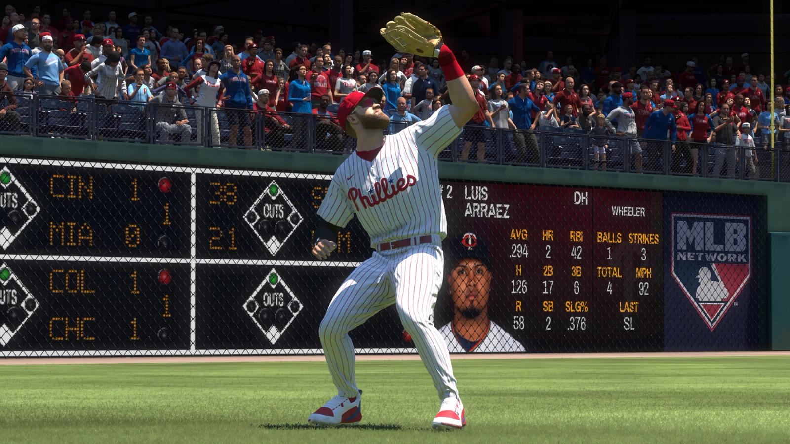 MLB The Show 22 Fielding