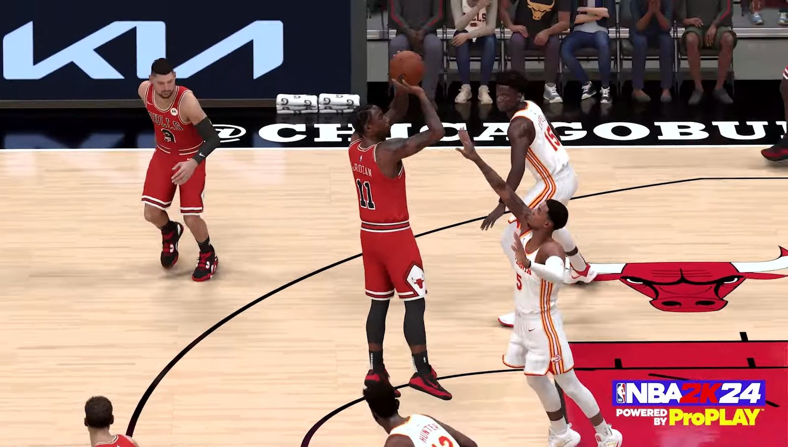 NBA 2K24 gameplay footage