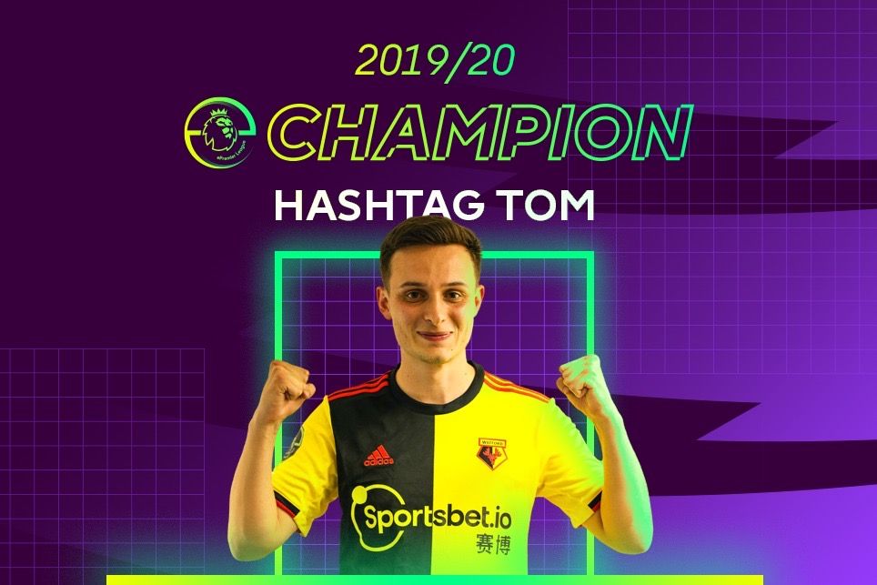 Hashtag Tom epl 19-20 champion Watford