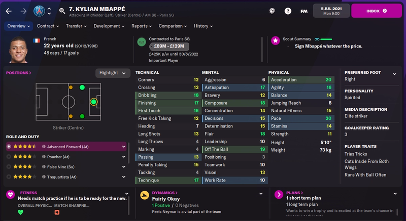 Football Manager 2022: The 20 best players to sign on expiring contracts in  FM22 - The Athletic