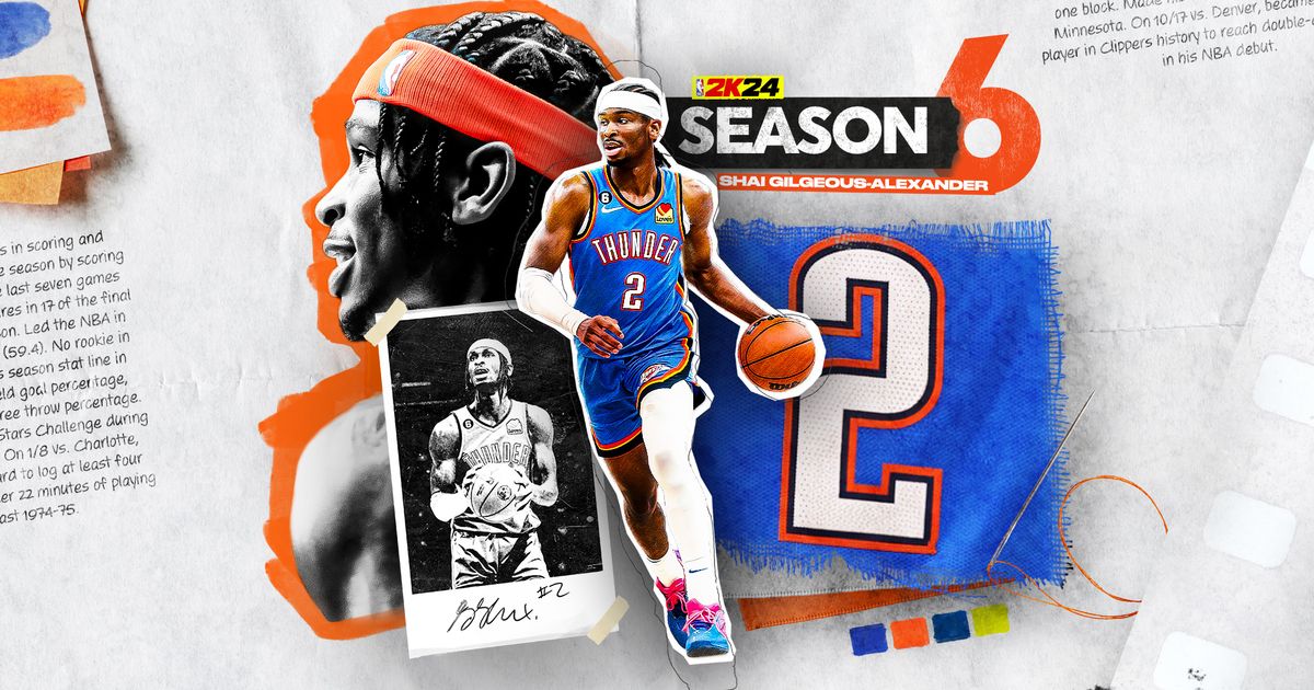 NBA 2K24 Season 6 Cover