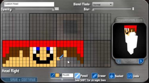 minecraft skin editor skincraft