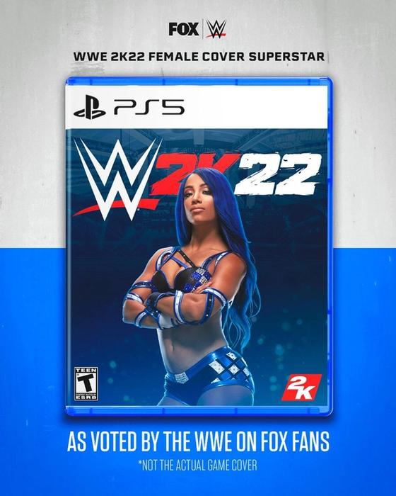 WWE 2K23 cover sasha banks
