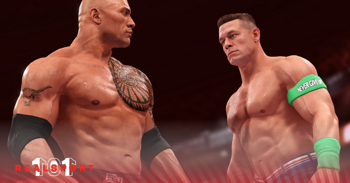 WWE 2K23 John Cena - Rock