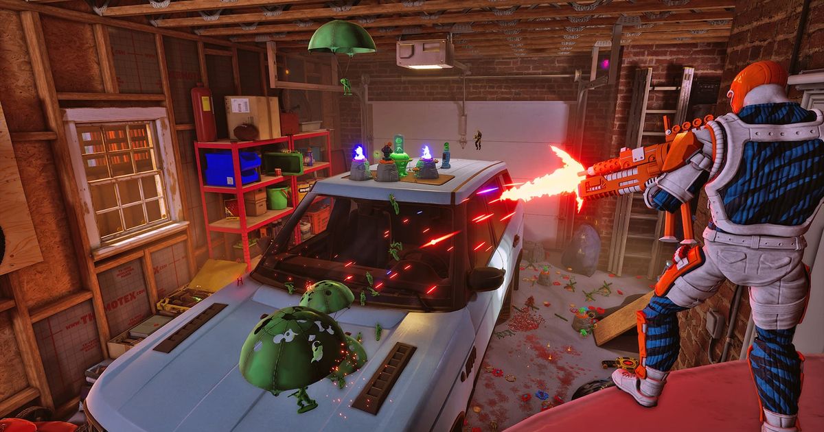 Hypercharge Unboxed Garage Map