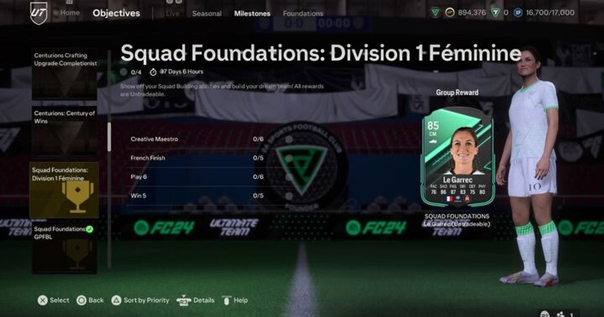 EA FC 24 Liga Portugal Squad Foundations objective set: How to