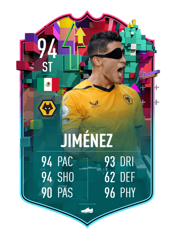 Level Up Raul Jimenez player pick (boosted)