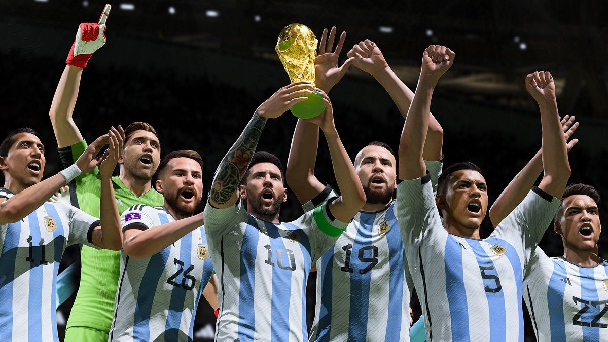 fifa 23 world cup team of the tournament messi argentina