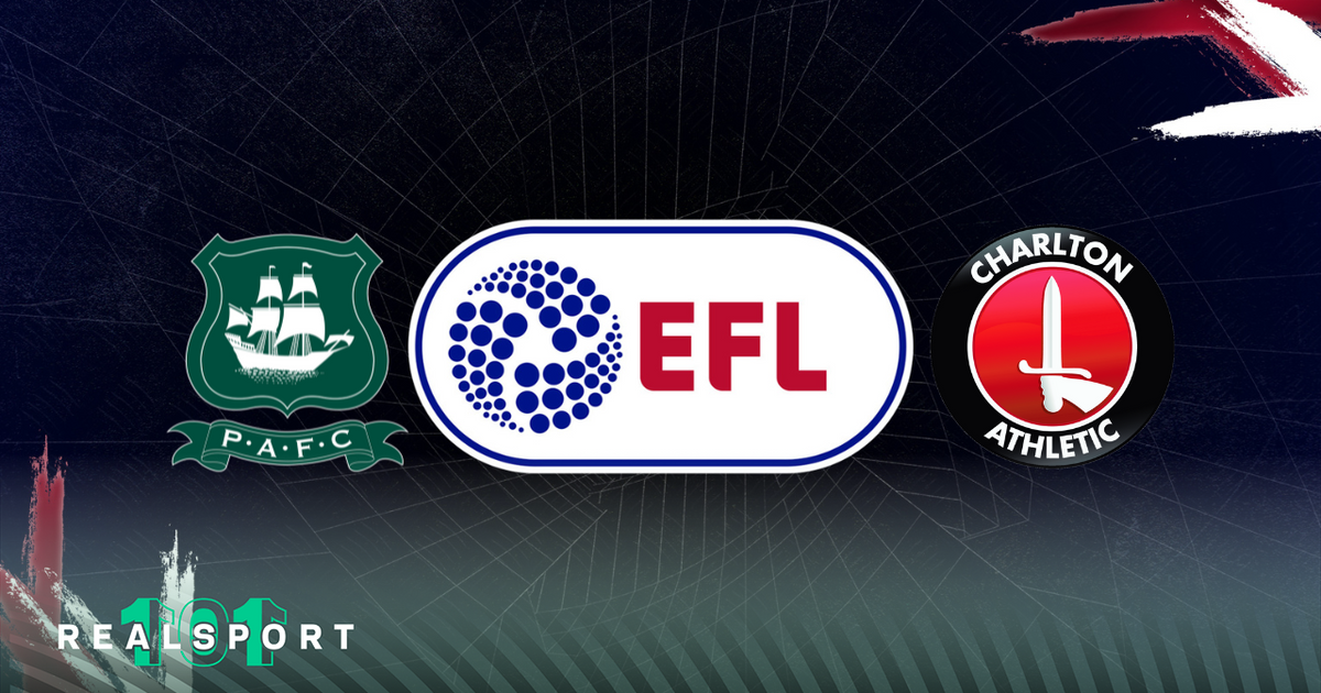 Plymouth and Charlton badges with EFL logo