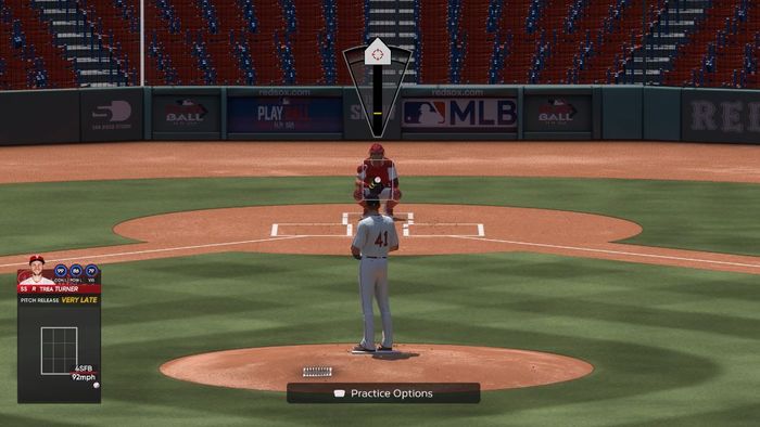 Pure Analog pitching control in MLB The Show 23