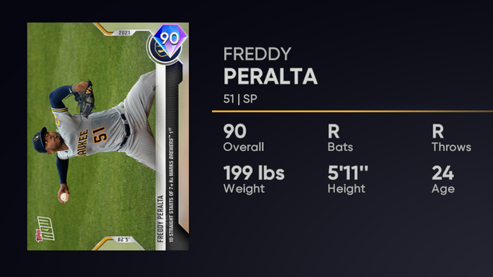 MLB The Show 21 July 9 Roster Update Freddy Peralta