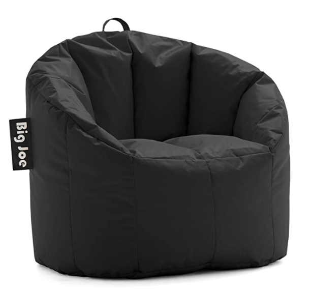 Must-have accessories for FIFA 22 Big Joe product image of a black bean bag chair