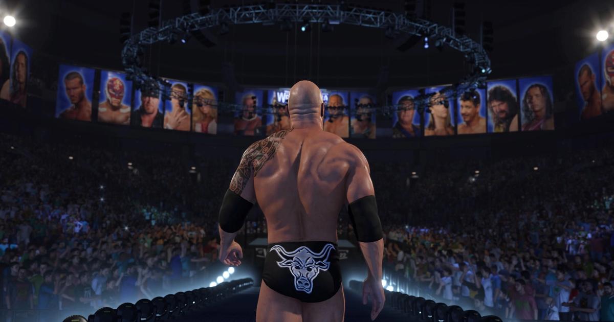 The Rock WWE 2K24