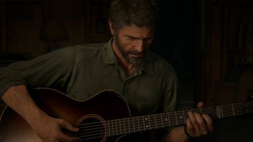 The Last of Us Joel Guitar Key Art