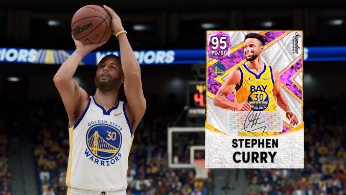 Steph Curry in NBA 2K22