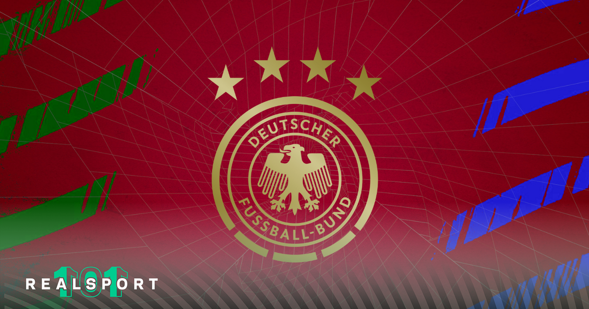 Germany National Team logo with red background