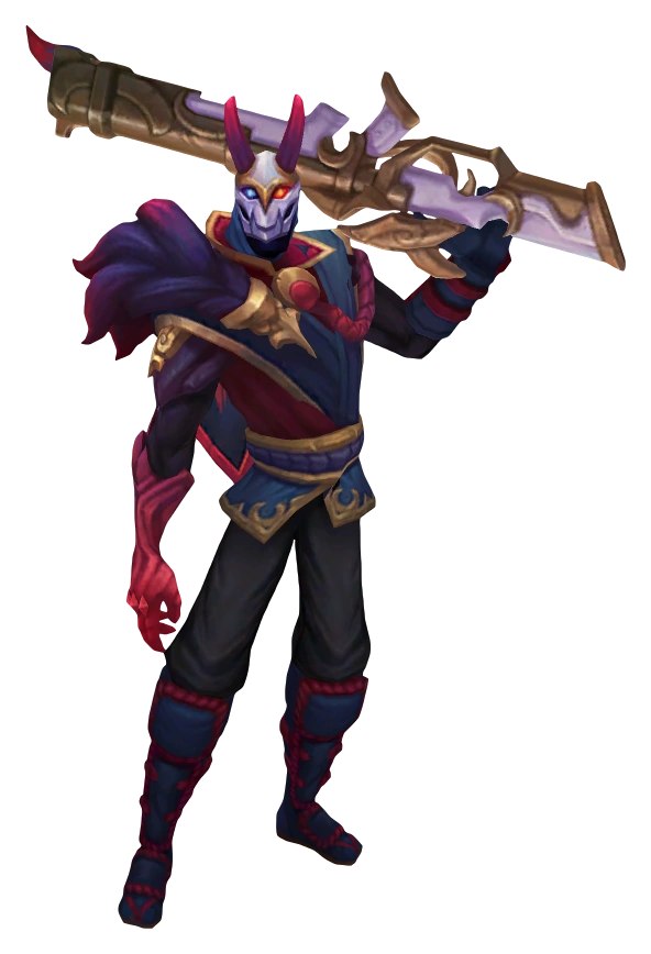 The champion Jhin from TFT
