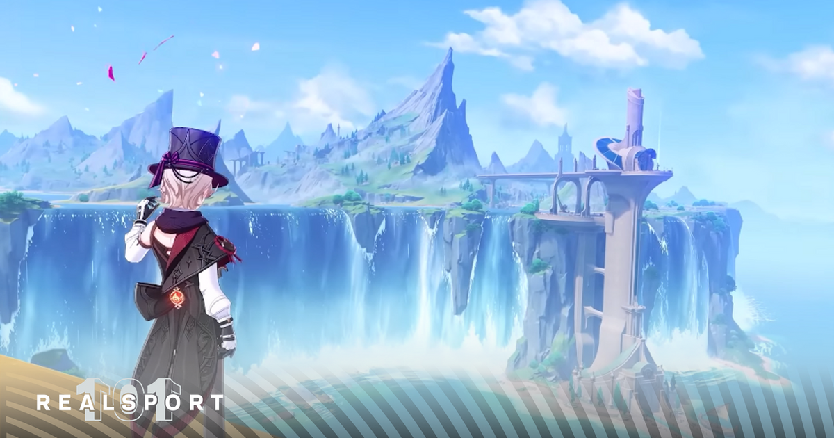 Genshin Impact Fontaine waterfall revealed in the 4.0 Livestream.