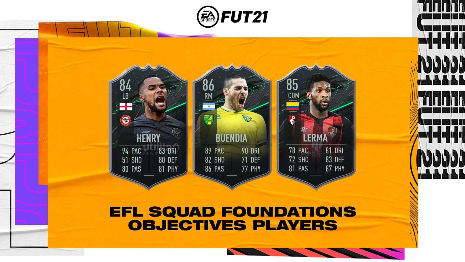 EFL Squad Foundations objectives Players FIFA 21
