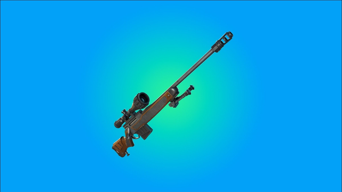 The Hunter Bolt-Action Sniper Rifle that was vaulted in Fortnite Season 3.