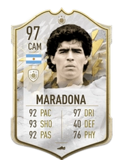 FIFA 22 - Diego Maradona - ICON - 97 Rated